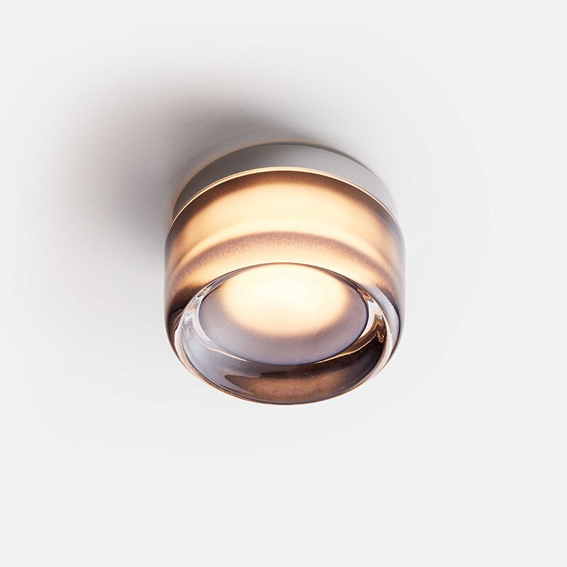 wall lamp Indoor round glass LED design mural