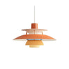 Suspension industrielle LED colorée en métal Barnaby
