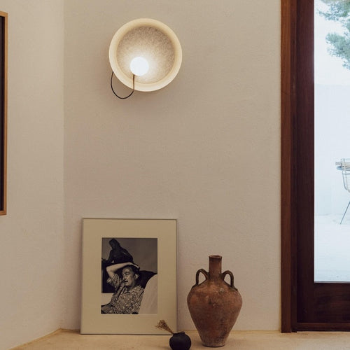 Applique murale moderne LED ronde en métal Barp - vue 4 sur 11