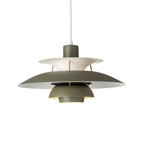 Suspension moderne LED avec multiples abat-jours métalliques Coen - vue 22 sur 28