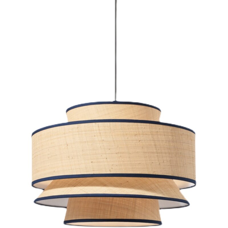 pendant light modern with lampshade multi rattan Bria