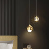 Suspension design LED à double sources lumineuses Thea