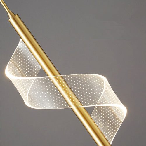 Suspension design LED minimaliste avec lumière ondulé Steal - vue 8 sur 7