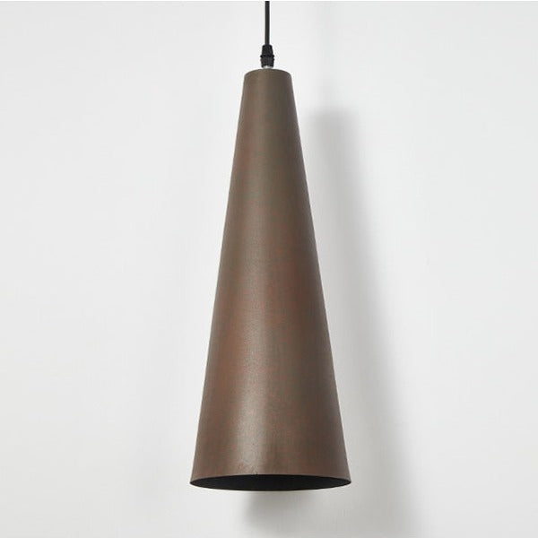 pendant light tapered metal industrial Raphia