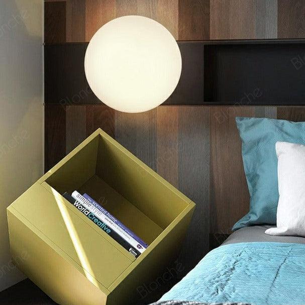 wall lamp Jace single round modern LED wall light