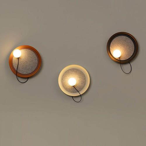 Applique murale moderne LED ronde en métal Barp - vue 3 sur 11