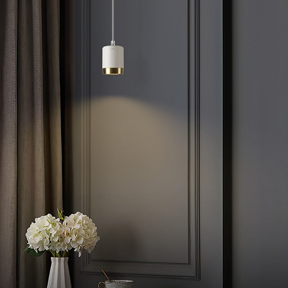Suspension design LED avec touche doré Sheffield - vue 4 sur 7