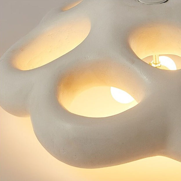 Jolia openwork LED ceiling light in flower design