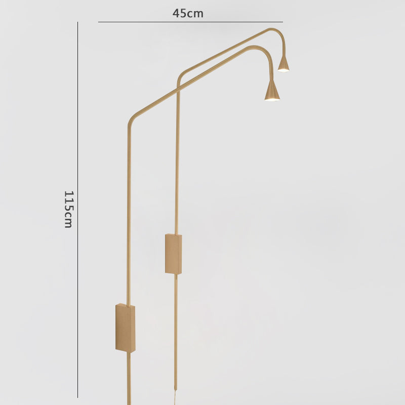Applique murale de chevet design LED minimaliste Marneix