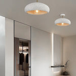 Plafonnier moderne avec abat-jour style pierre Kery