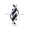 Applique murale design LED en spirale d'aluminium Psalm