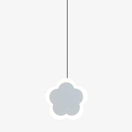 pendant light pink or white LED with different shapes for children