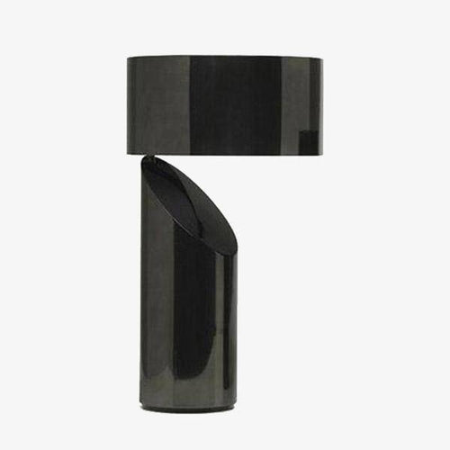 Lampe à poser LED en métal cylindrique design