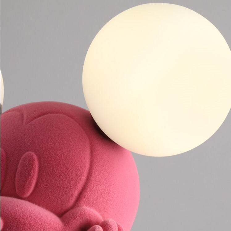 Applique murale moderne LED pour enfant Mickey