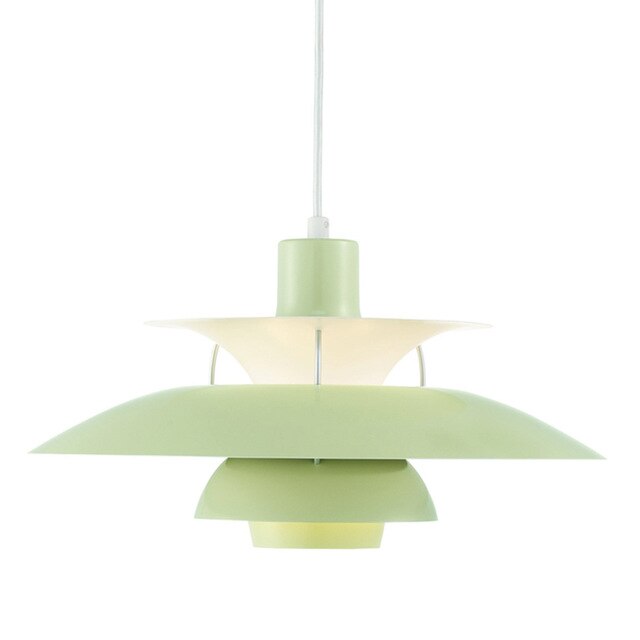 Suspension moderne LED avec multiples abat-jours métalliques Coen