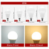Lot de 4 ampoules E14 à LED (3W à 12W)
