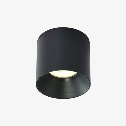 Spot moderne LED cylindrique et métallique Miya