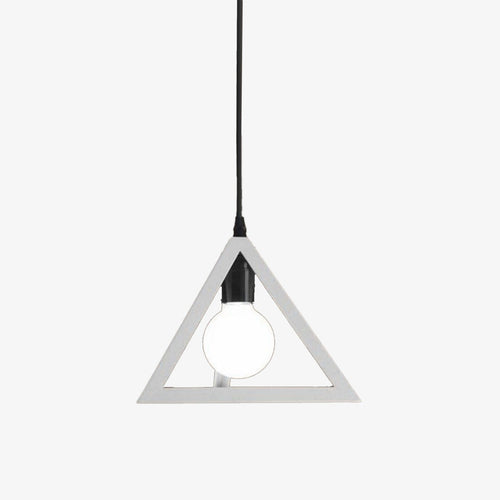 Suspension design en triangle de différentes couleurs - vue 8 sur 10