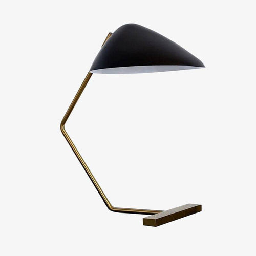 Lampe à poser design LED avec finitions dorées Luxury