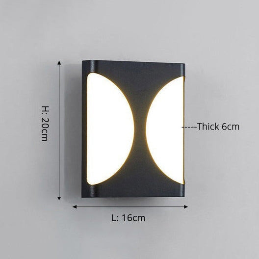 wall lamp modern outdoor waterproof wall Rwan