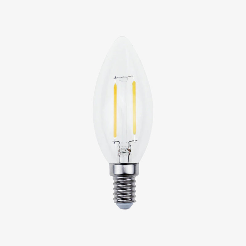 Bombilla LED ovalada E14 de filamento incandescente Edison