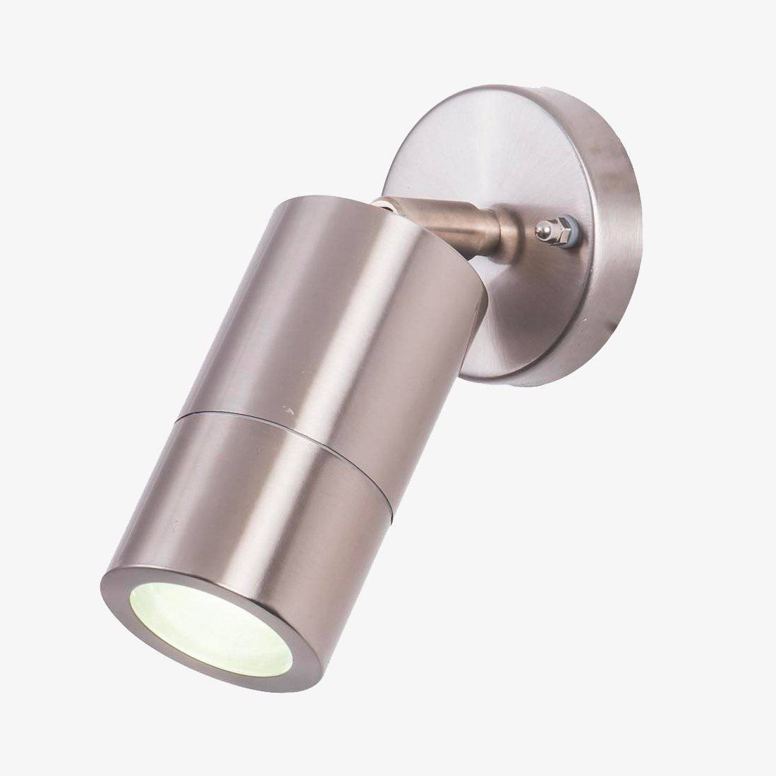Applique extérieur LED chromée ajustable Mounted