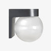 Applique extérieur LED socle et boule Acrylic