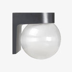 Applique extérieur LED socle et boule Acrylic