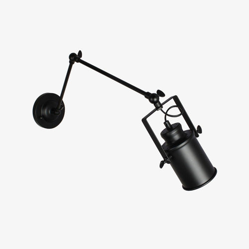 wall lamp Wall mounted with articulated arm and metal lamp Ascelina