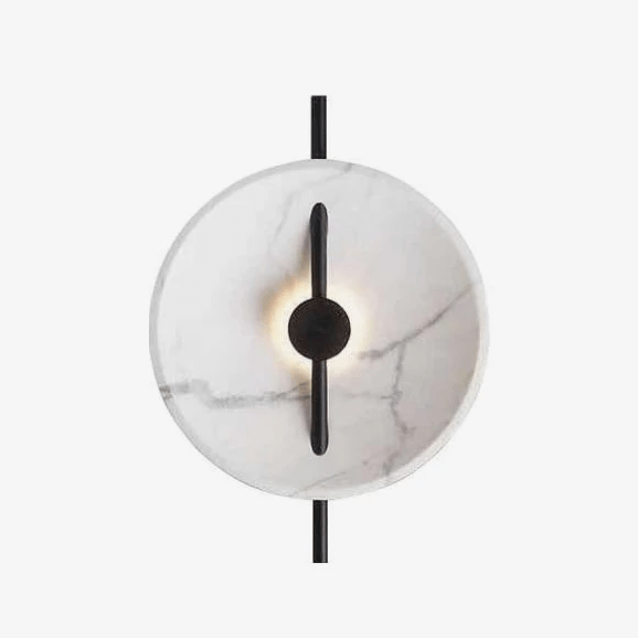 wall lamp concave marble wall with LED Tripot