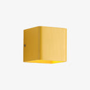 Applique murale cube coloré aux bords arrondis à LED