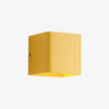 Applique murale cube coloré aux bords arrondis à LED