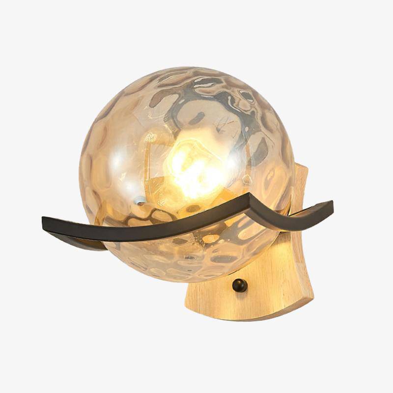 Lámpara de pared design Bola de LED en cristal de lujo