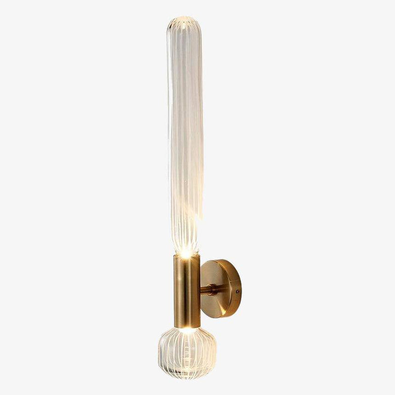 Lámpara de pared design LED en vidrio, ampliada Luxury