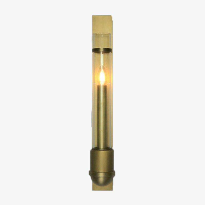 wall lamp retro style LED wall light in gold