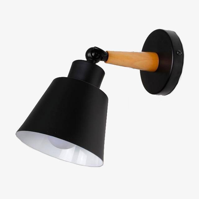 wall lamp LED wall lampshade and wood