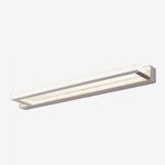 Applique murale LED chromé pour miroir 42cm