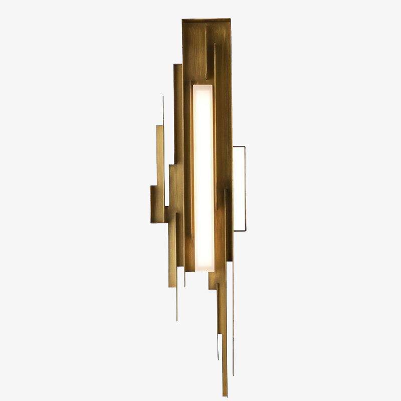 Applique murale LED design doré Luxury
