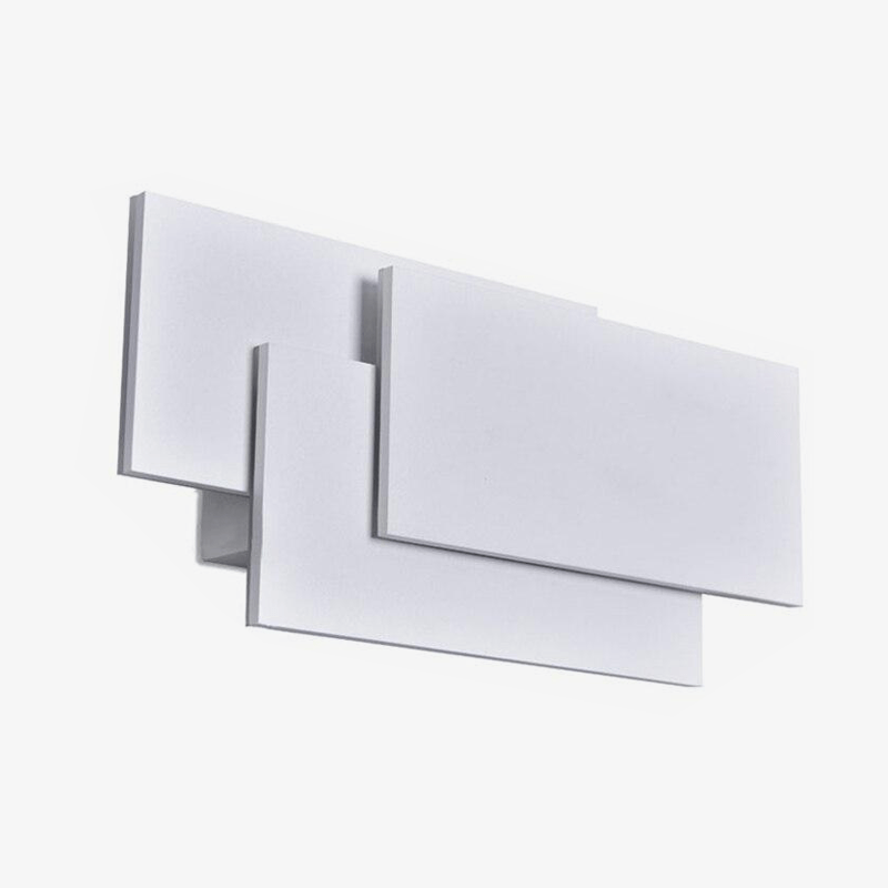 wall lamp LED Wall Painted Aluminium Rectangles