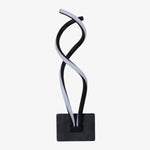 Applique murale LED spirale en aluminium Modern