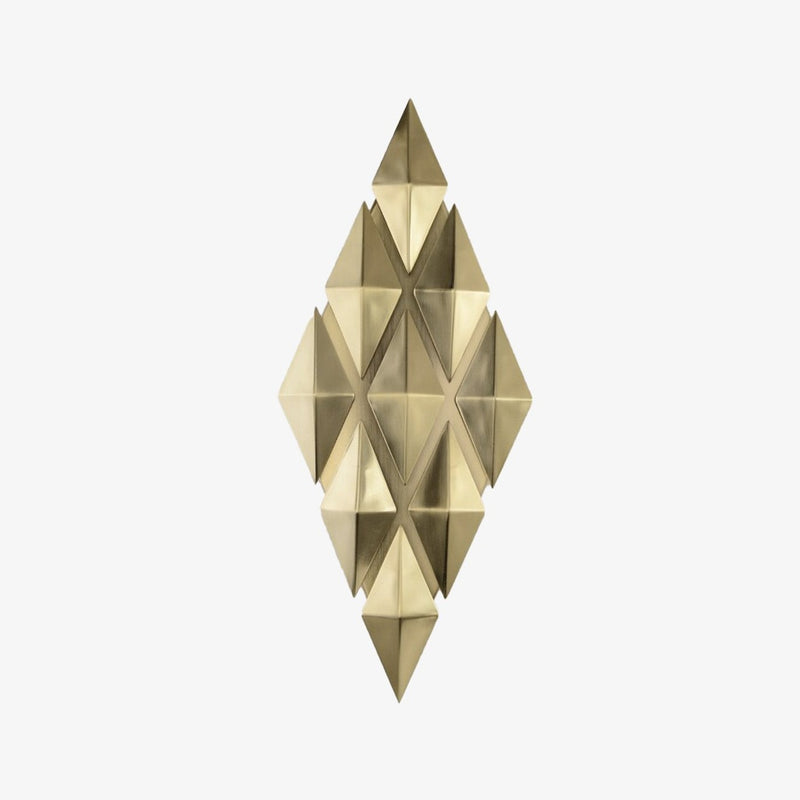 Lámpara de pared moderna en forma de diamante Dyamantina