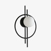 Applique murale moderne en métal rond Harlow