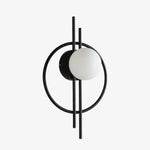 Applique murale moderne en métal rond Harlow
