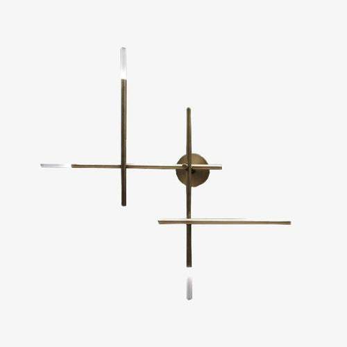 Applique murale moderne LED en métal avec tube luxury