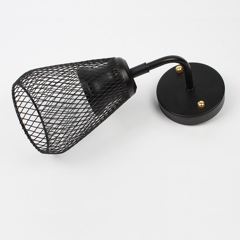 wall lamp modern LED wall lamp in black metal Ovo