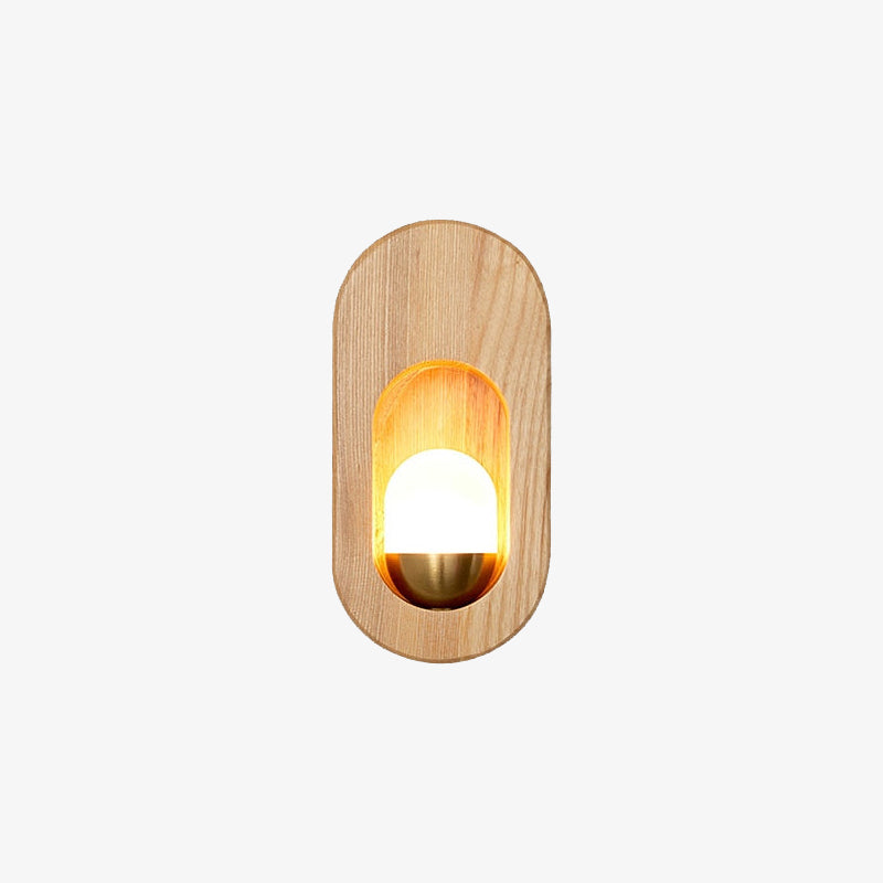 Aplique LED escandinavo con huevo iluminado Chaymae