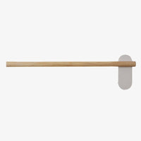 Applique murale scandinave LED rectangulaire en bois Amane