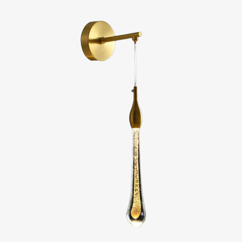 Applique murale moderne suspendue dorée luxury Gabriella - vue 7 sur 7