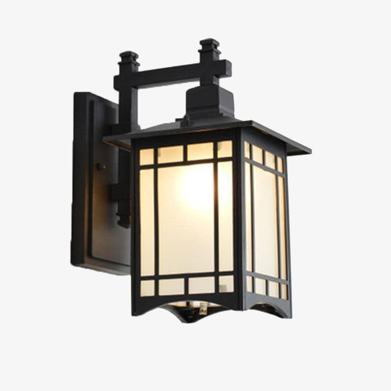 wall lamp vintage metal cage style LED wall light