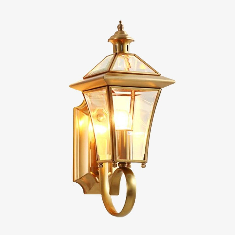 wall lamp vintage European style metal wall Childeric